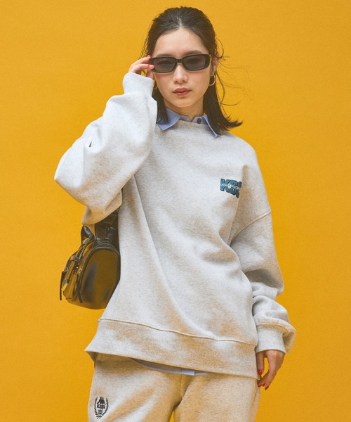 Kappa(カッパ)の「≪Kappa×and ST ウェルネスクラブ≫Swim Clubデザインスウェット (ユニセックス)(スウェット・レディース・ブラック/ホワイト・LARGE/SMALL/MEDIUM)」の7枚目の写真
