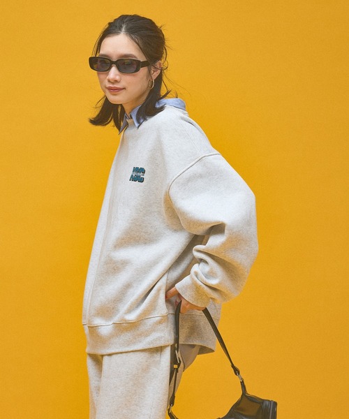 Kappa(カッパ)の「≪Kappa×and ST ウェルネスクラブ≫Swim Clubデザインスウェット (ユニセックス)(スウェット・レディース・ブラック/ホワイト・LARGE/SMALL/MEDIUM)」の8枚目の写真