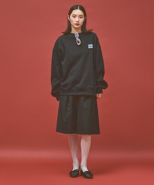 Kappa(カッパ)の「≪Kappa×and ST ウェルネスクラブ≫Swim Clubデザインスウェット (ユニセックス)(スウェット・レディース・ブラック/ホワイト・LARGE/SMALL/MEDIUM)」の12枚目の写真
