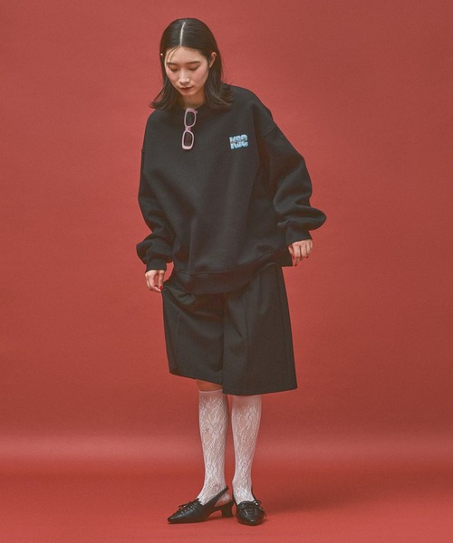 Kappa(カッパ)の「≪Kappa×and ST ウェルネスクラブ≫Swim Clubデザインスウェット (ユニセックス)(スウェット・レディース・ブラック/ホワイト・LARGE/SMALL/MEDIUM)」の15枚目の写真