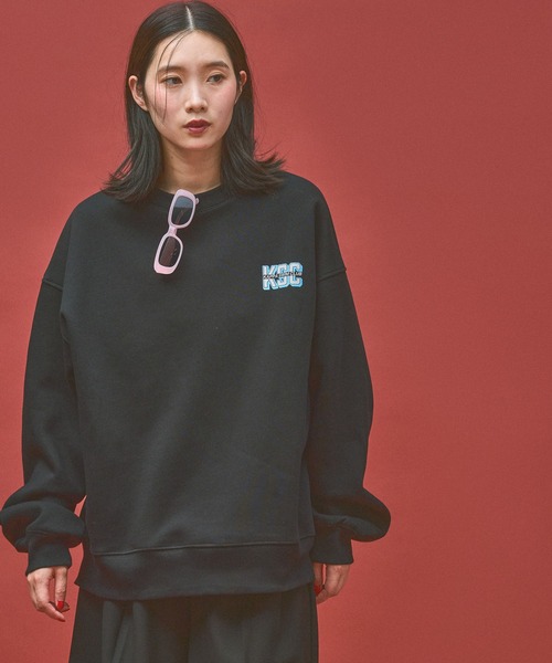 Kappa(カッパ)の「≪Kappa×and ST ウェルネスクラブ≫Swim Clubデザインスウェット (ユニセックス)(スウェット・レディース・ブラック/ホワイト・LARGE/SMALL/MEDIUM)」の16枚目の写真