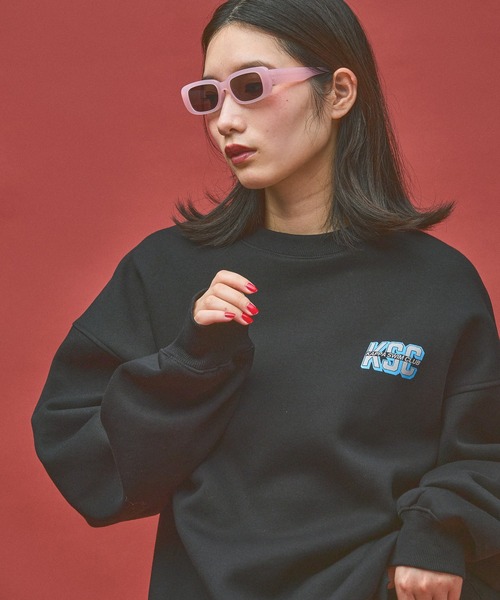 Kappa(カッパ)の「≪Kappa×and ST ウェルネスクラブ≫Swim Clubデザインスウェット (ユニセックス)(スウェット・レディース・ブラック/ホワイト・LARGE/SMALL/MEDIUM)」の18枚目の写真