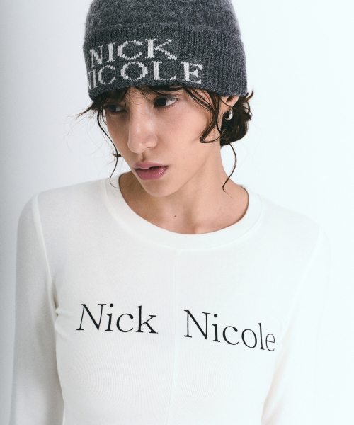 NICK&NICOLE(ニックアンドニコール)の「LAYERED PINTUCK LONG SLEEVE TOP_IVORY(Tシャツ/カットソー・レディース・その他・FREE)」の2枚目の写真