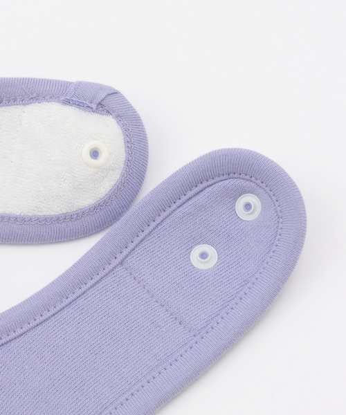 X-girl Stages（エックスガールステージス）の「サガラロゴ刺しゅうスタイ（スタイ/よだれかけ・キッズ・ピンク/ラベンダー・F）」の5枚目の写真