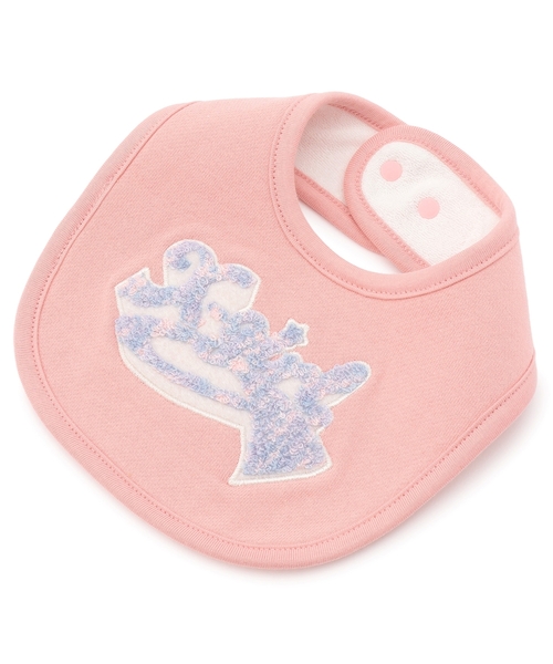 X-girl Stages（エックスガールステージス）の「サガラロゴ刺しゅうスタイ（スタイ/よだれかけ・キッズ・ピンク/ラベンダー・F）」の8枚目の写真