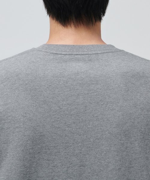 MUSINSA STANDARD（ムシンサスタンダード）の「ベーシック長袖Tシャツ [メランジグレー]（Tシャツ/カットソー・メンズ・その他・MEDIUM/LARGE/X-LARGE/XX-LARGE/XXX-LARGE/SMALL）」の4枚目の写真