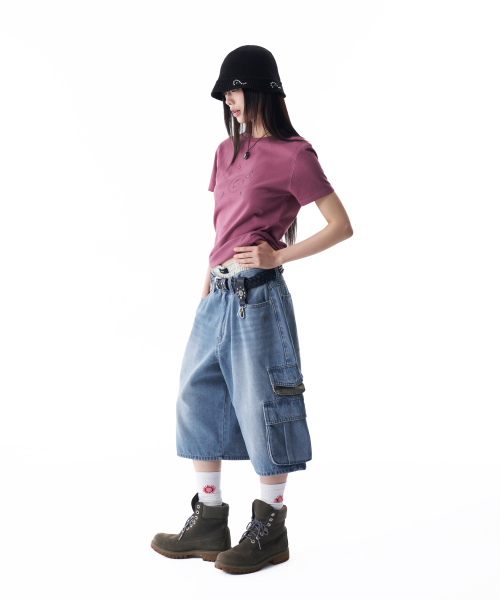 AAKAM(アーカム)の「Studded Sun Half Top (Vintage Pink)(Tシャツ/カットソー・レディース・その他・1/2)」の5枚目の写真