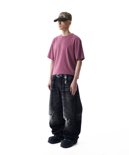 AAKAM(アーカム)の「Studded Sun Half Top (Vintage Pink)(Tシャツ/カットソー・レディース・その他・1/2)」の7枚目の写真