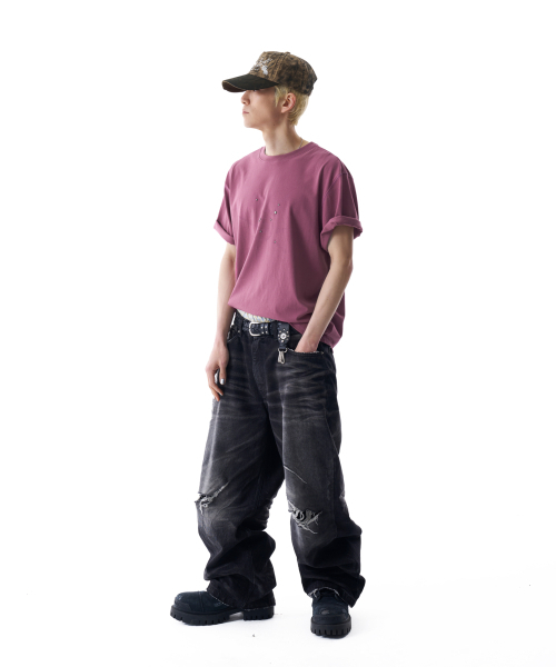 AAKAM(アーカム)の「Studded Sun Half Top (Vintage Pink)(Tシャツ/カットソー・レディース・その他・1/2)」の8枚目の写真