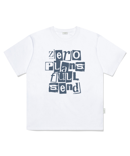 ESCAPEFROM(エスケープフロム)の「ゼロプランオーバーフィット半袖ホワイト(Tシャツ/カットソー・レディース・その他・SMALL/MEDIUM/LARGE)」の2枚目の写真