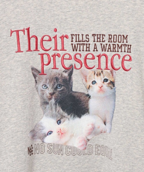 PBLIM（ページボーイリム）の「《UNISEX》スリーキャットスウェット（スウェット・レディース・グレー/ネイビー・MEDIUM/LARGE）」の20枚目の写真