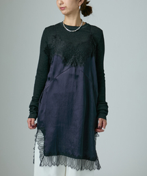 laceキャミミニワンピース
