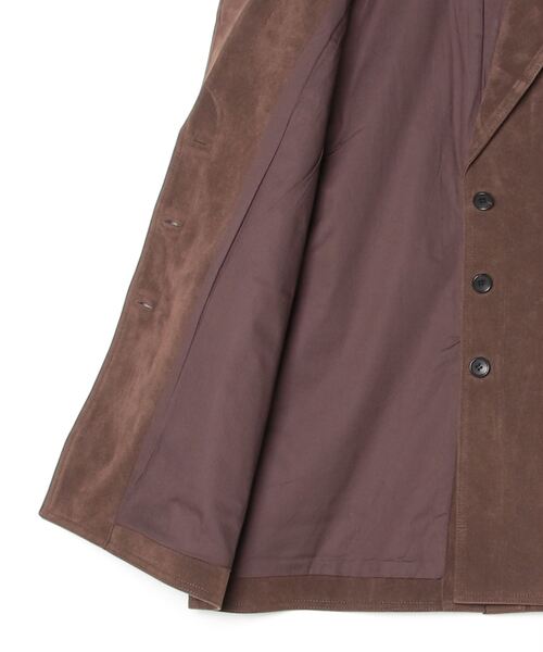 anuke/アンヌーク] エコスエード ジャケット（テーラードジャケット