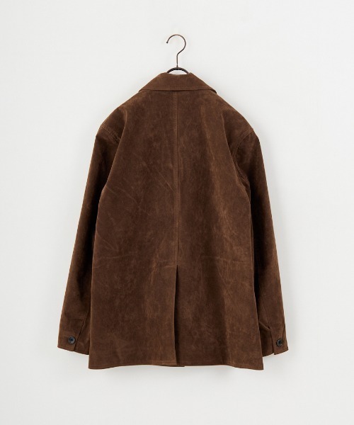anuke/アンヌーク] エコスエード ジャケット（テーラードジャケット