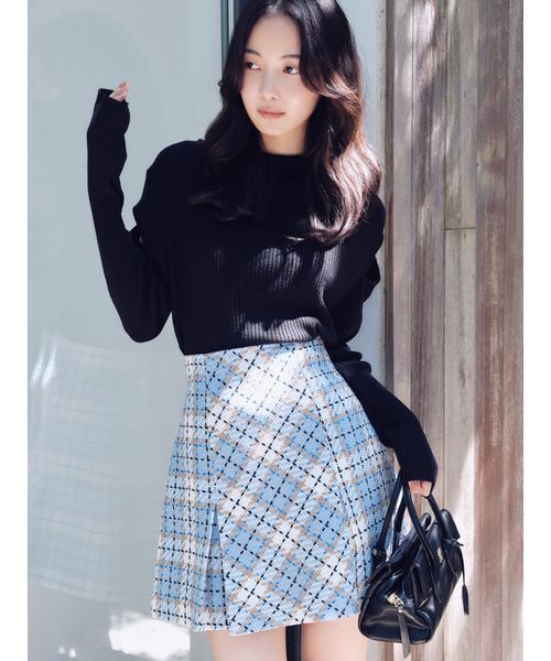 SNIDEL（スナイデル）の「ロービングスカショーパン（その他パンツ・レディース・ブラック/サックスブルー/ネイビー・0/1/2）」の3枚目の写真