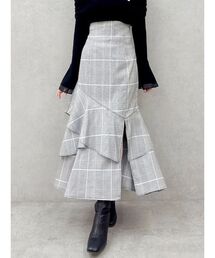 dazzlin（ダズリン）の「バックレースアップアシメマーメイドスカート（スカート）」