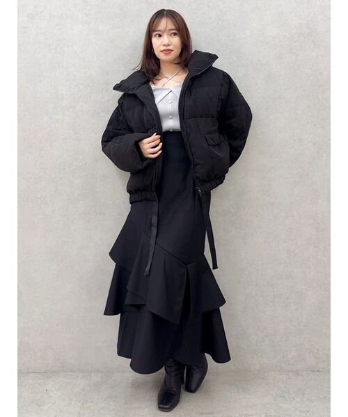 セール】バックレースアップアシメマーメイドスカート（スカート