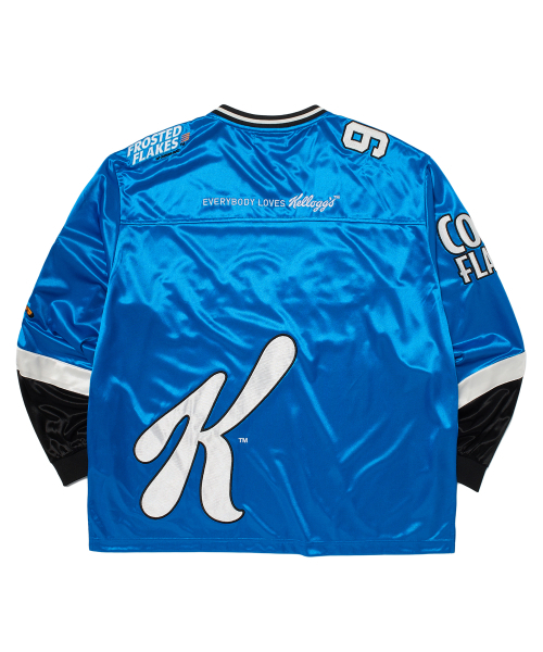 WKNDRS(ウィーキャンドース)の「KELLOGGS SKI TEAM JERSEY (BLUE)(Tシャツ/カットソー・レディース・その他・MEDIUM/LARGE/X-LARGE)」の2枚目の写真