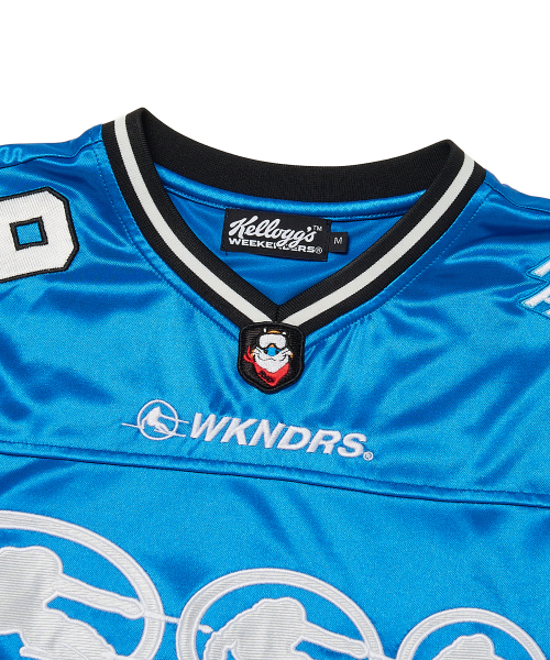 WKNDRS(ウィーキャンドース)の「KELLOGGS SKI TEAM JERSEY (BLUE)(Tシャツ/カットソー・レディース・その他・MEDIUM/LARGE/X-LARGE)」の3枚目の写真