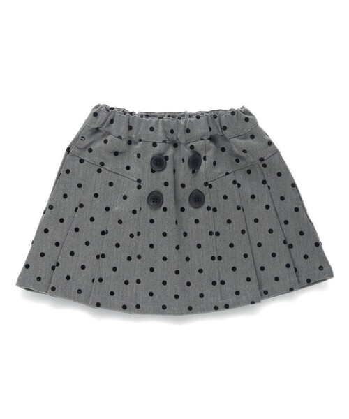 BRANSHES（ブランシェス）の「前ボタン起毛プリーツスカート（スカート・キッズ・ブラウン/グレー・80/110/130/150/100/140/90/120）」の14枚目の写真