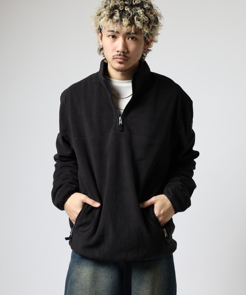 GUESS JEANS（ゲスジーンズ）の「GUESS JEANS ハーフジップスウェットプルオーバー（スウェット・メンズ・ブラック・S/XL/L/M）」の9枚目の写真