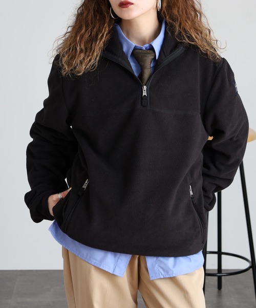 GUESS JEANS（ゲスジーンズ）の「GUESS JEANS ハーフジップスウェットプルオーバー（スウェット・メンズ・ブラック・S/XL/L/M）」の5枚目の写真