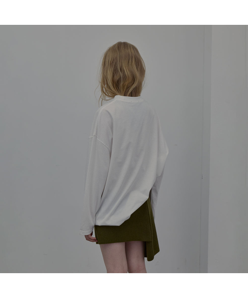 LCDC TM(エルシーディーシーティーエム)の「TEE ON TEE GRAPHIC T-SHIRT (WHITE)(Tシャツ/カットソー・レディース・その他・OS)」の5枚目の写真