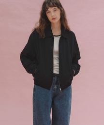 ANDNEEDS（アンドニーズ）の「Lagom stripe blouson (black)（ブルゾン）」