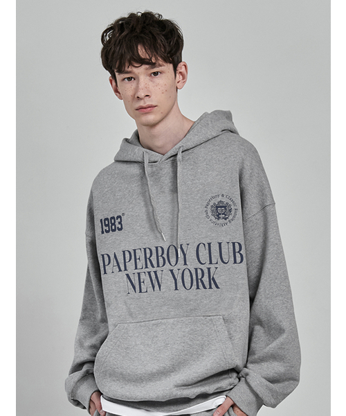 PAPERBOY(ペーパーボーイ)の「スポーツクラブフードパーカー-メランジ(パーカー・レディース・その他・LARGE/MEDIUM/SMALL/X-LARGE)」の2枚目の写真