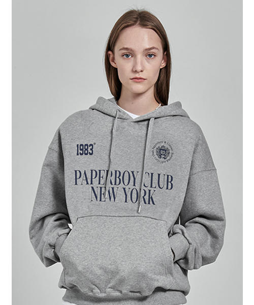 PAPERBOY(ペーパーボーイ)の「スポーツクラブフードパーカー-メランジ(パーカー・レディース・その他・LARGE/MEDIUM/SMALL/X-LARGE)」の3枚目の写真