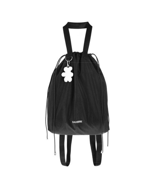 DAMISH(ダミシュ)の「デュアルフレックスショッパーバックパック_ブラック(バックパック/リュック・レディース・ブラック・OS)」の1枚目の写真