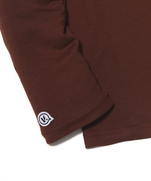 VERSE ONE（バースワン）の「BASIC LOGO LONG SLEEVE T-SHIRTS MOCHA（Tシャツ/カットソー・レディース・その他・LARGE）」の4枚目の写真