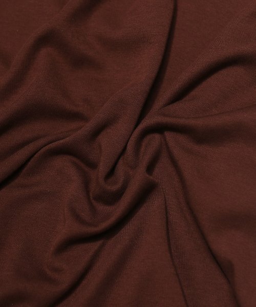 VERSE ONE（バースワン）の「BASIC LOGO LONG SLEEVE T-SHIRTS MOCHA（Tシャツ/カットソー・レディース・その他・LARGE）」の8枚目の写真