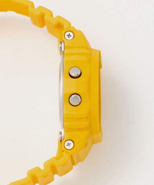 CASIO（カシオ）の「＜CASIO＞DWN‐5600/リングウォッチ（デジタル腕時計・メンズ・ブラック/イエロー/レッド・FREE）」の8枚目の写真