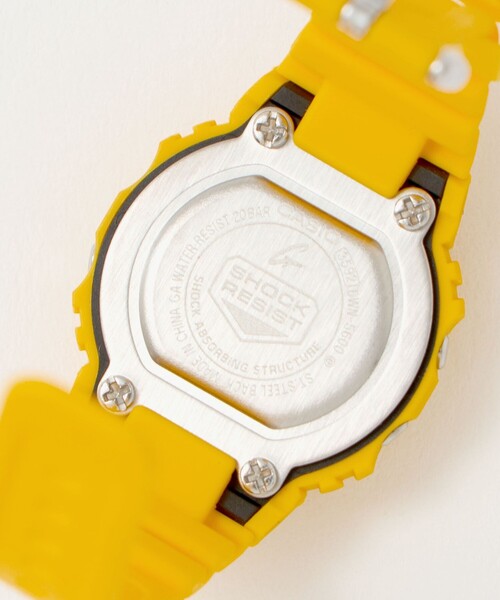 CASIO（カシオ）の「＜CASIO＞DWN‐5600/リングウォッチ（デジタル腕時計・メンズ・ブラック/イエロー/レッド・FREE）」の9枚目の写真