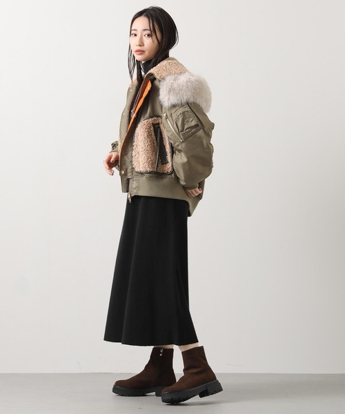 Gready Brilliant（グレディブリリアン）の「２ｗａｙベストセットワンピ（ワンピース・レディース・ブラック/グレー・38）」の9枚目の写真