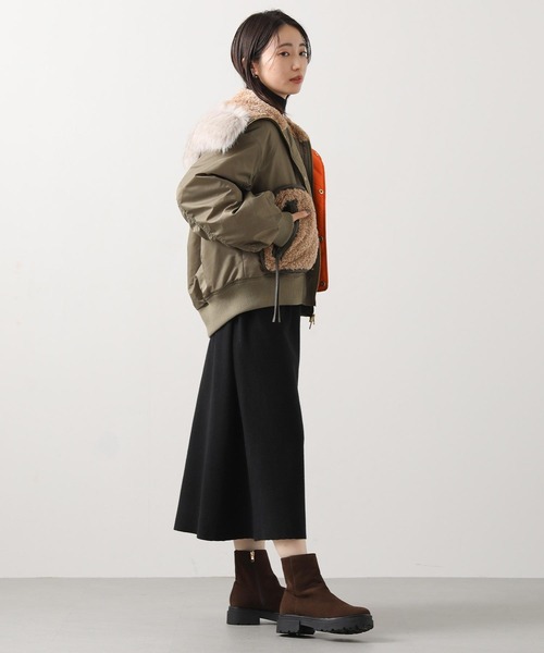 Gready Brilliant（グレディブリリアン）の「２ｗａｙベストセットワンピ（ワンピース・レディース・ブラック/グレー・38）」の11枚目の写真