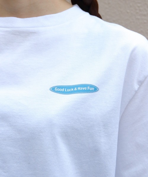 THE SHINZONE(ザ シンゾーン)の「THE SHINZONE/シンゾーン ビンゴTEE BINGO TEE 26SMSCU13(Tシャツ/カットソー・レディース・ホワイト/グレー/グリーン・FREE)」の4枚目の写真