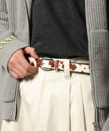 RAGEBLUE | リアルレザー/アニマル柄ベルト(ベルト)