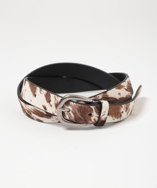 RAGEBLUE(レイジブルー)の「リアルレザー/アニマル柄ベルト(ベルト・メンズ・ホワイト系その他/ホワイト系その他2/ブラウン系その他・FREE)」の7枚目の写真