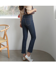 ストレッチスパン内蔵ブーツカットデニムパンツ