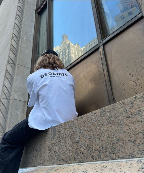 DEOSTATE(デオ ステイト)の「デオステートシグネチャーTシャツ.01(Tシャツ/カットソー・メンズ・ホワイト・LARGE/X-LARGE)」の3枚目の写真