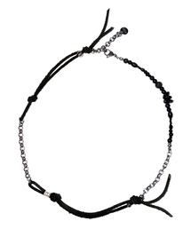 RUNDS（ランディエス）の「360 Karen Silver Black Mix Necklace（ネックレス）」