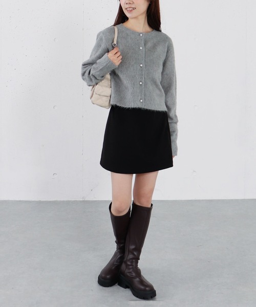 archives(アルシーヴ)の「ベルト付きチェックアソート台形ミニSK(スカート・レディース・ブラック/ブラウン/チャコールグレー/グレー・MEDIUM)」の21枚目の写真