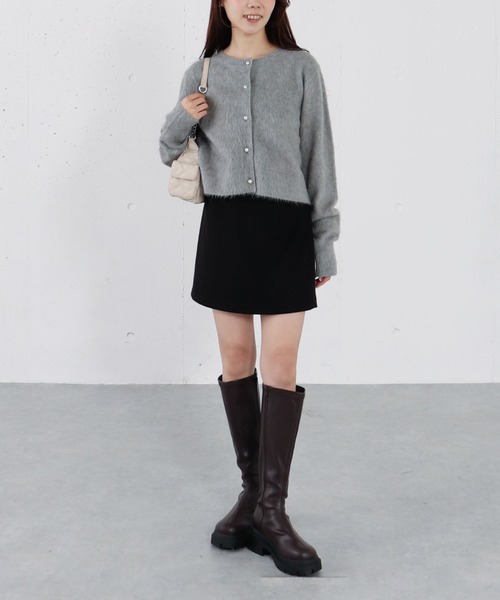 archives(アルシーヴ)の「ベルト付きチェックアソート台形ミニSK(スカート・レディース・ブラック/ブラウン/チャコールグレー/グレー・MEDIUM)」の20枚目の写真