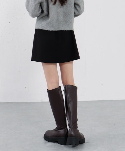 archives(アルシーヴ)の「ベルト付きチェックアソート台形ミニSK(スカート・レディース・ブラック/ブラウン/チャコールグレー/グレー・MEDIUM)」の19枚目の写真