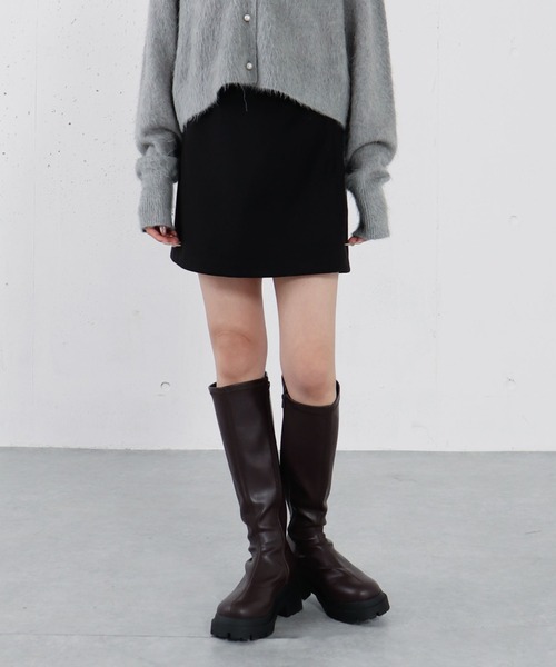 archives(アルシーヴ)の「ベルト付きチェックアソート台形ミニSK(スカート・レディース・ブラック/ブラウン/チャコールグレー/グレー・MEDIUM)」の17枚目の写真