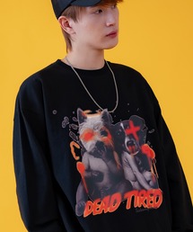 【SIDEWAYSTANCE】ベビードッグ長袖Tシャツ