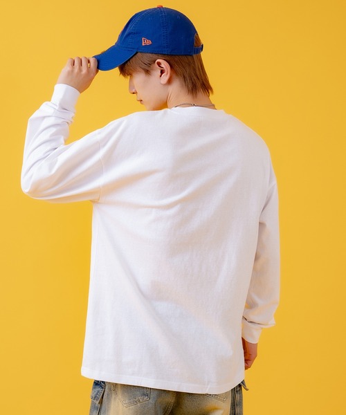 En serio TOKYO(エンソリオトーキョー)の「【SIDEWAYSTANCE】ベビードッグ長袖Tシャツ(Tシャツ/カットソー・メンズ・ホワイト系6/ブラック系6・SMALL/MEDIUM/LARGE/X-LARGE)」の4枚目の写真