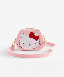 Cath Kidston | Cath Kidston × Hello Kitty フェイスキャンバスキッズポシェット(ショルダーバッグ)